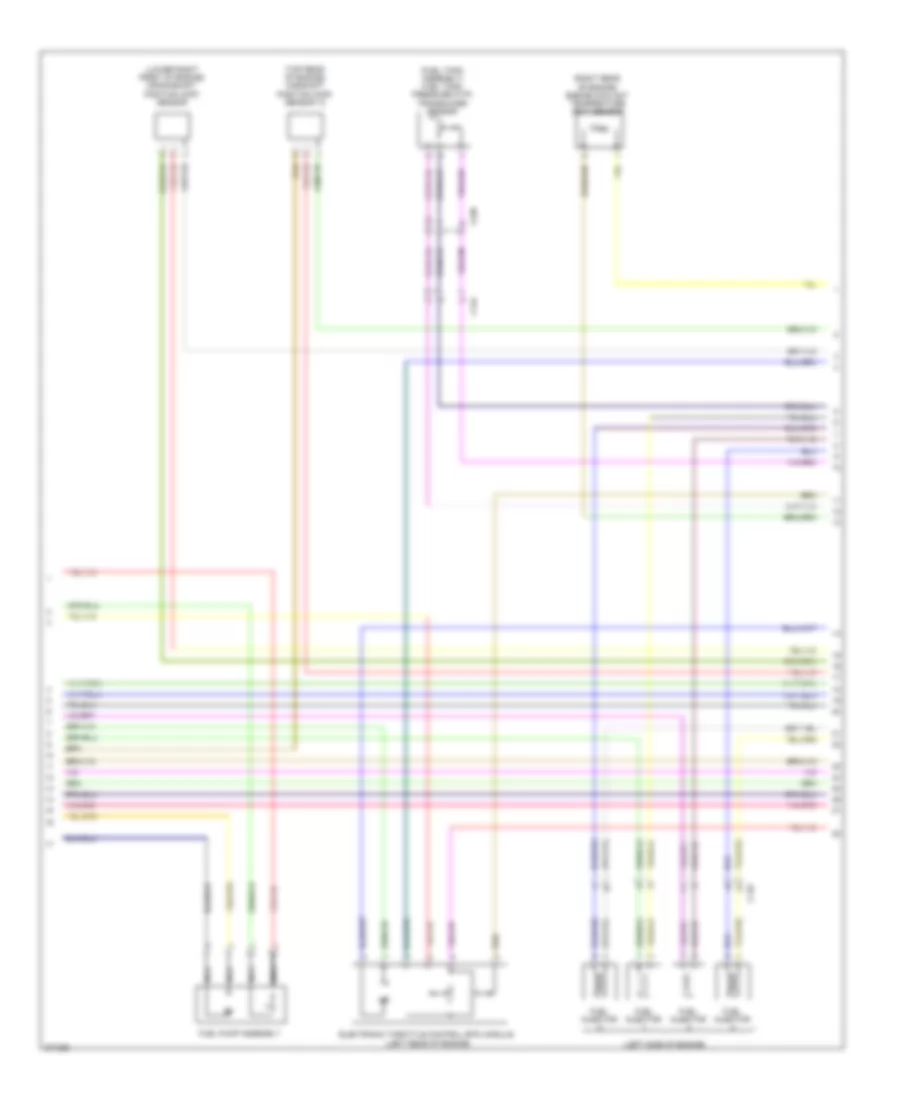 2.0L, Engine Performance Wiring Diagram (5 of 6) for Ford Focus Electric 2012