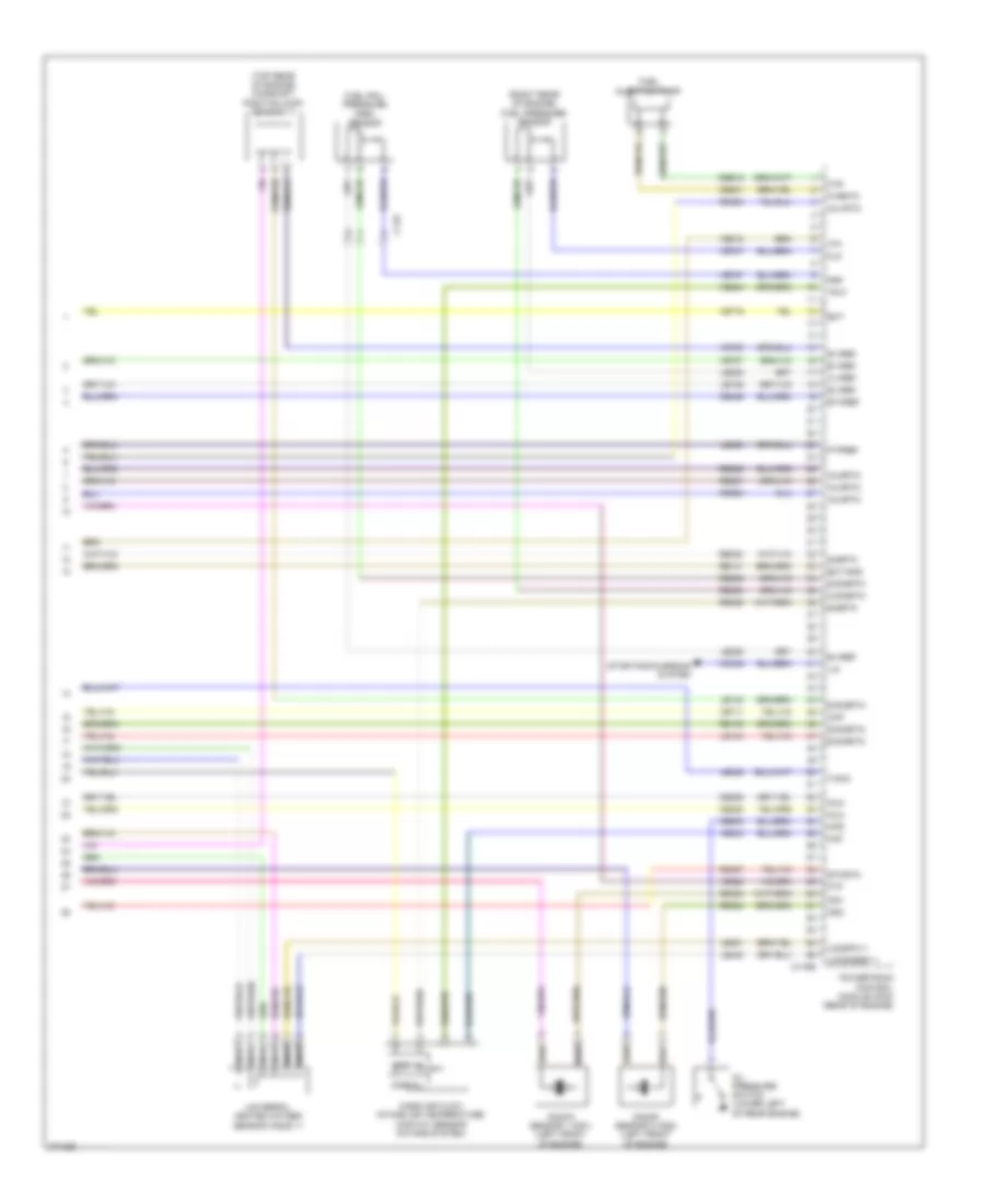 2.0L, Engine Performance Wiring Diagram (6 of 6) for Ford Focus Electric 2012