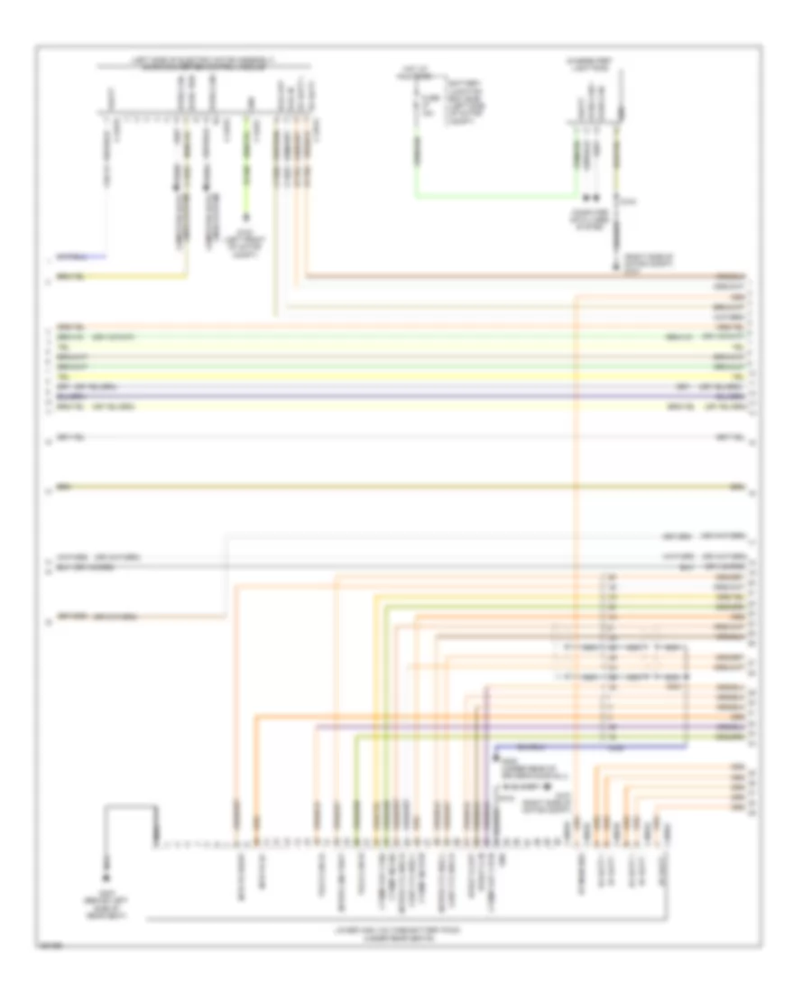 Electric, Engine Performance Wiring Diagram (4 of 7) for Ford Focus Electric 2012