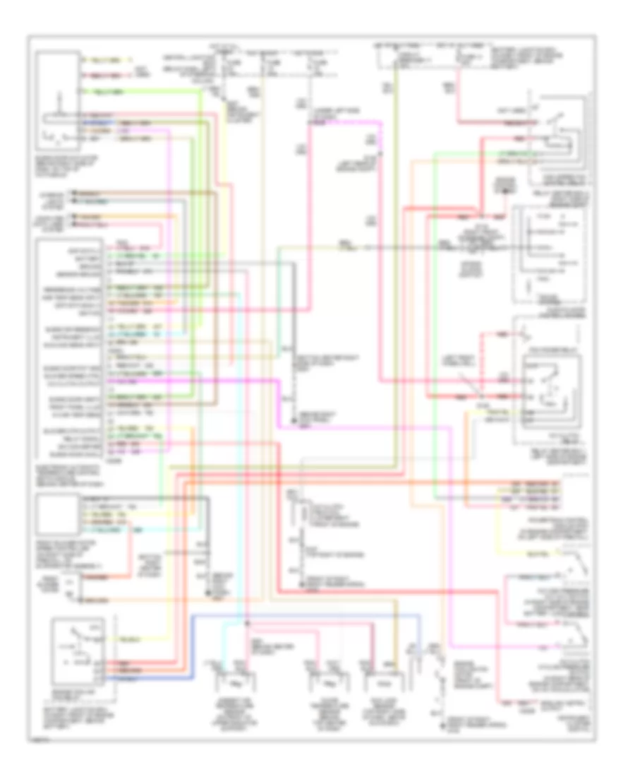 Automatic A C Wiring Diagram for Ford Crown Victoria 2002