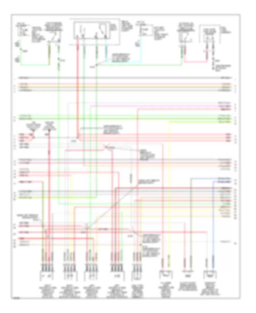 4.6L, Engine Performance Wiring Diagrams (3 of 4) for Ford Crown Victoria 2002