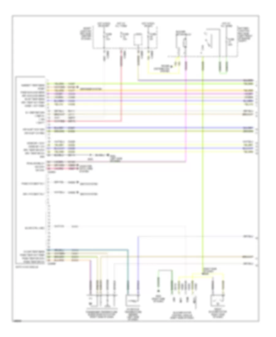 Automatic A C Wiring Diagram Except Hybrid 1 of 3 for Ford Escape Hybrid 2009