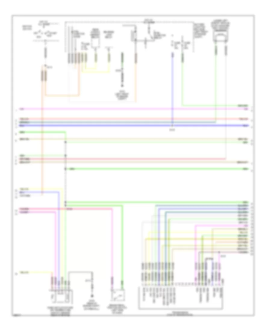 2 5L Engine Performance Wiring Diagram Except Hybrid 2 of 5 for Ford Escape Hybrid 2009