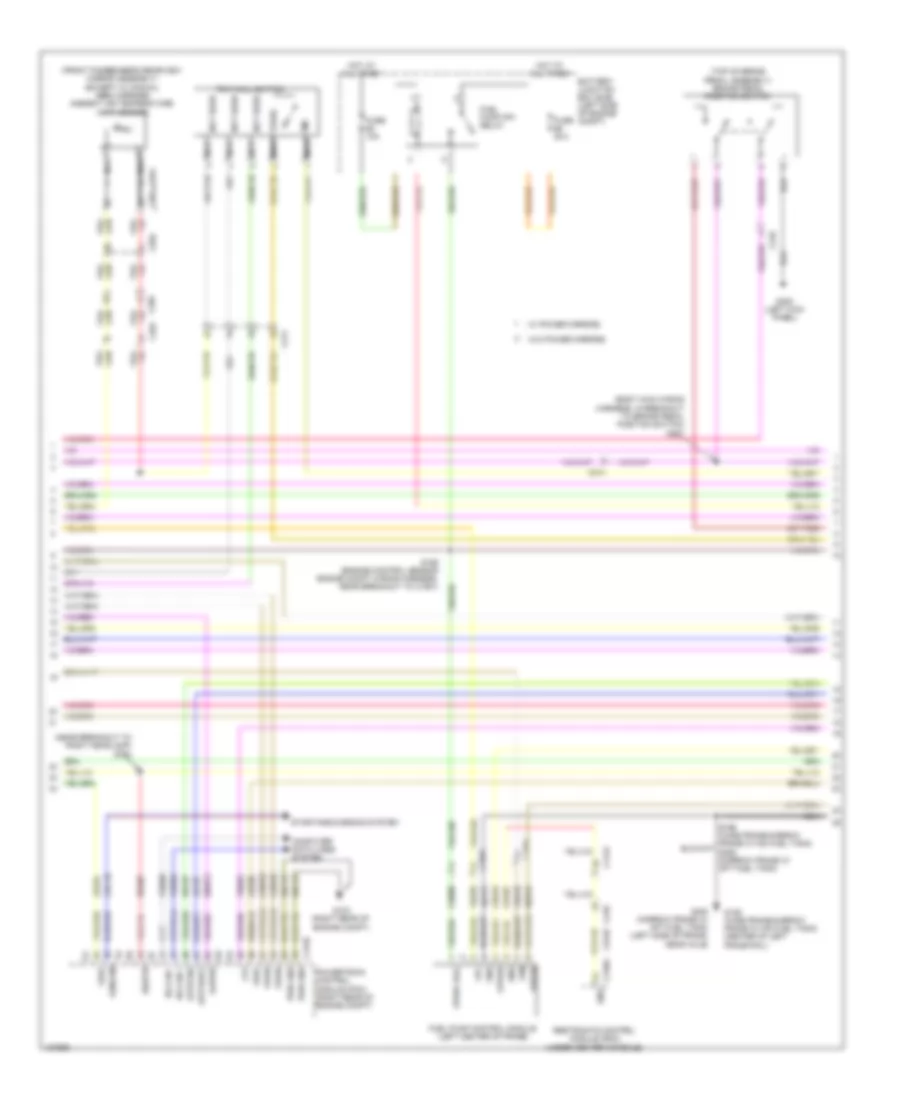 6.8L, Engine Performance Wiring Diagram (2 of 6) for Ford F-450 Super Duty King Ranch 2014