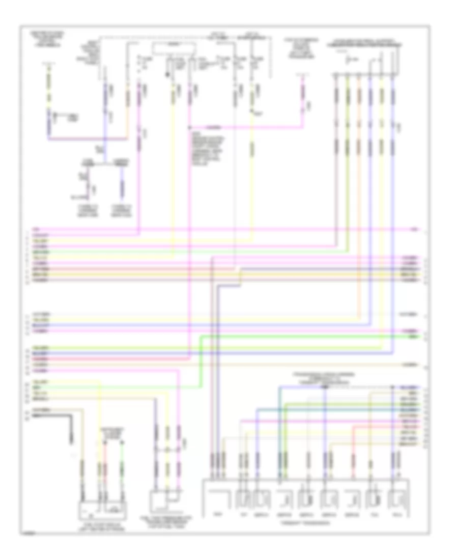 6.8L, Engine Performance Wiring Diagram (3 of 6) for Ford F-450 Super Duty King Ranch 2014
