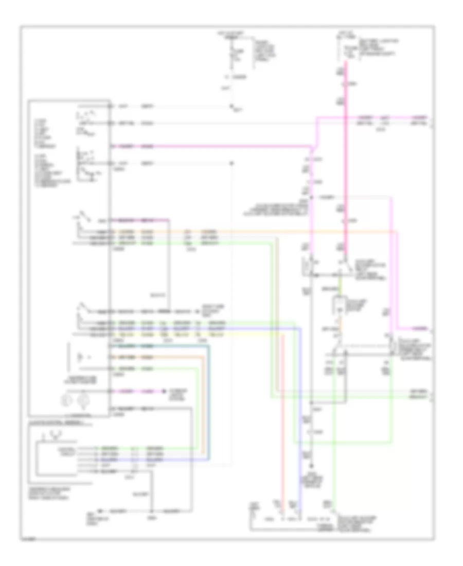 Manual AC Wiring Diagram, without Stripped Chassis (1 of 2) for Ford Cutaway E250 2011