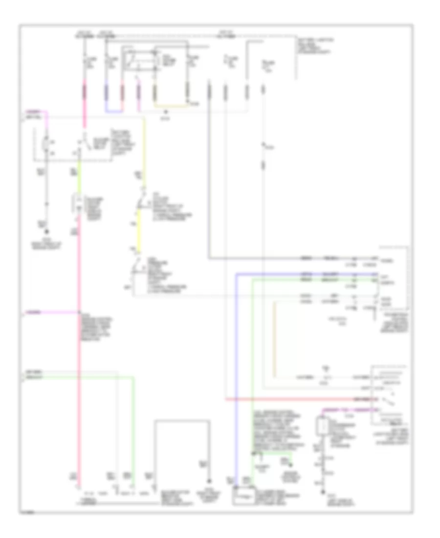 Manual AC Wiring Diagram, without Stripped Chassis (2 of 2) for Ford Cutaway E250 2011