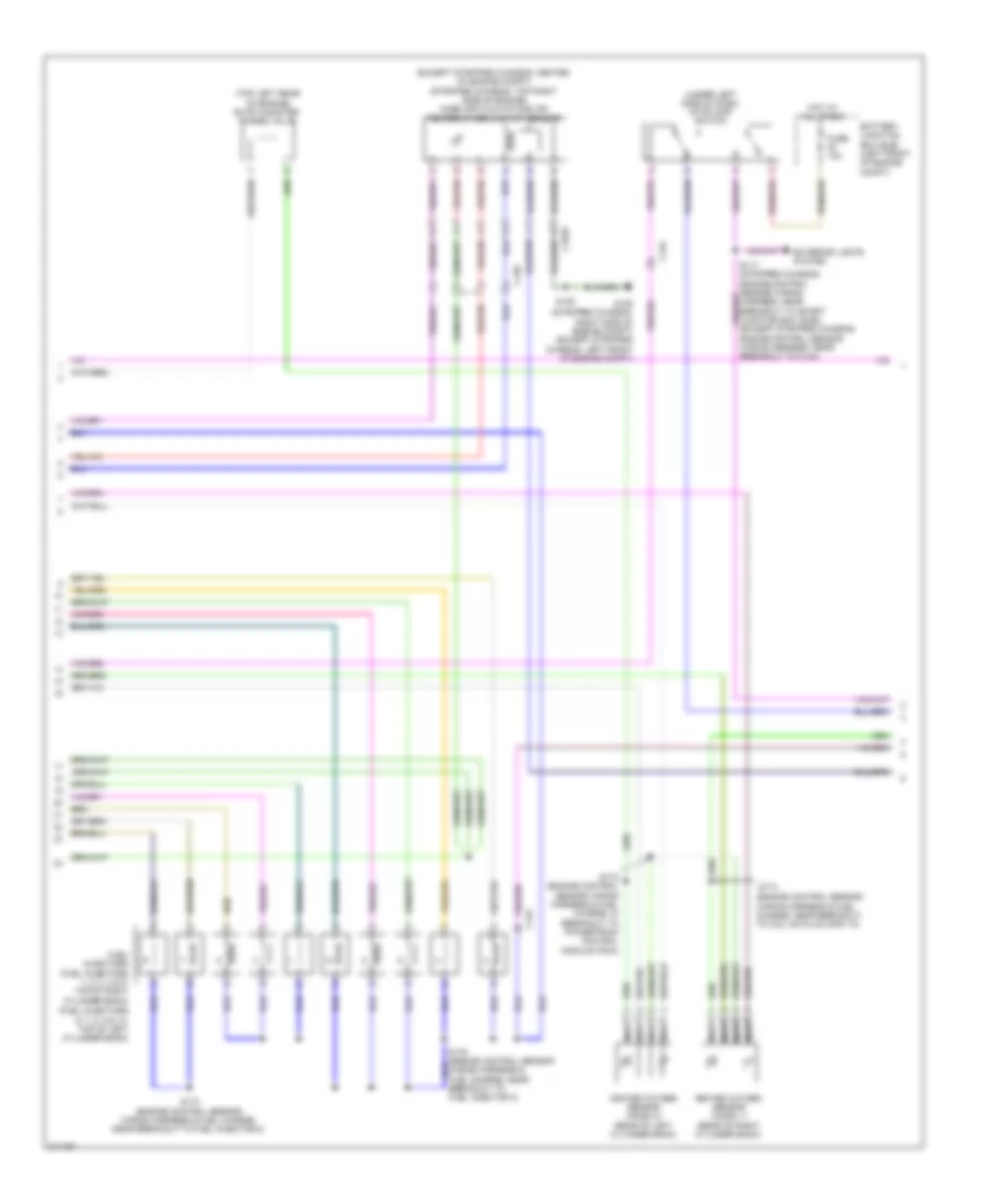 6.8L, Engine Performance Wiring Diagram (2 of 5) for Ford Cutaway E250 2011