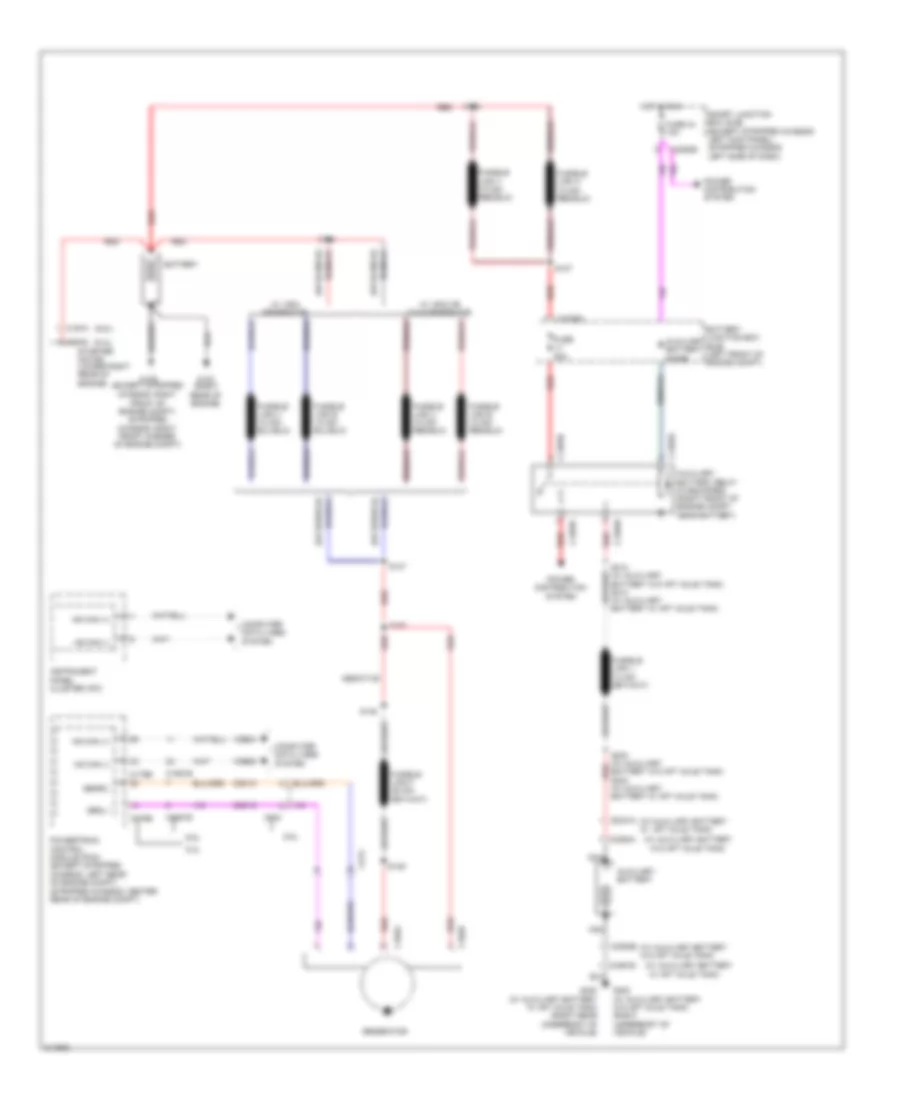 5 4L Charging Wiring Diagram for Ford Cutaway E250 2011