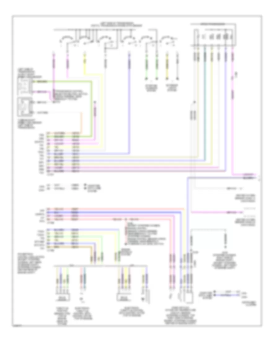 5.4L, Transmission Wiring Diagram, without Torqshift (1 of 2) for Ford Cutaway E250 2011