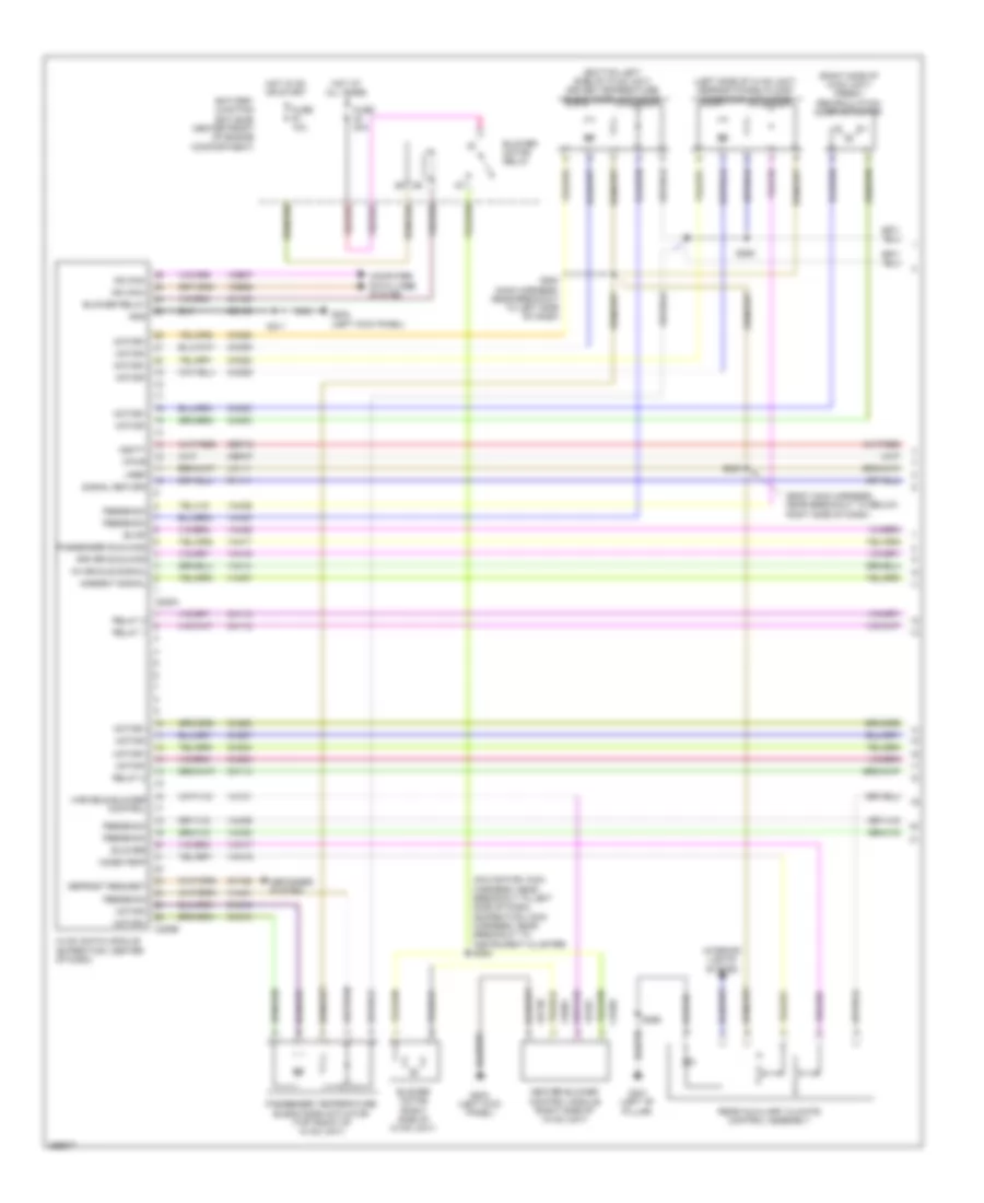 Automatic A C Wiring Diagram with Auxiliary Climate Control 1 of 3 for Ford Expedition 2009