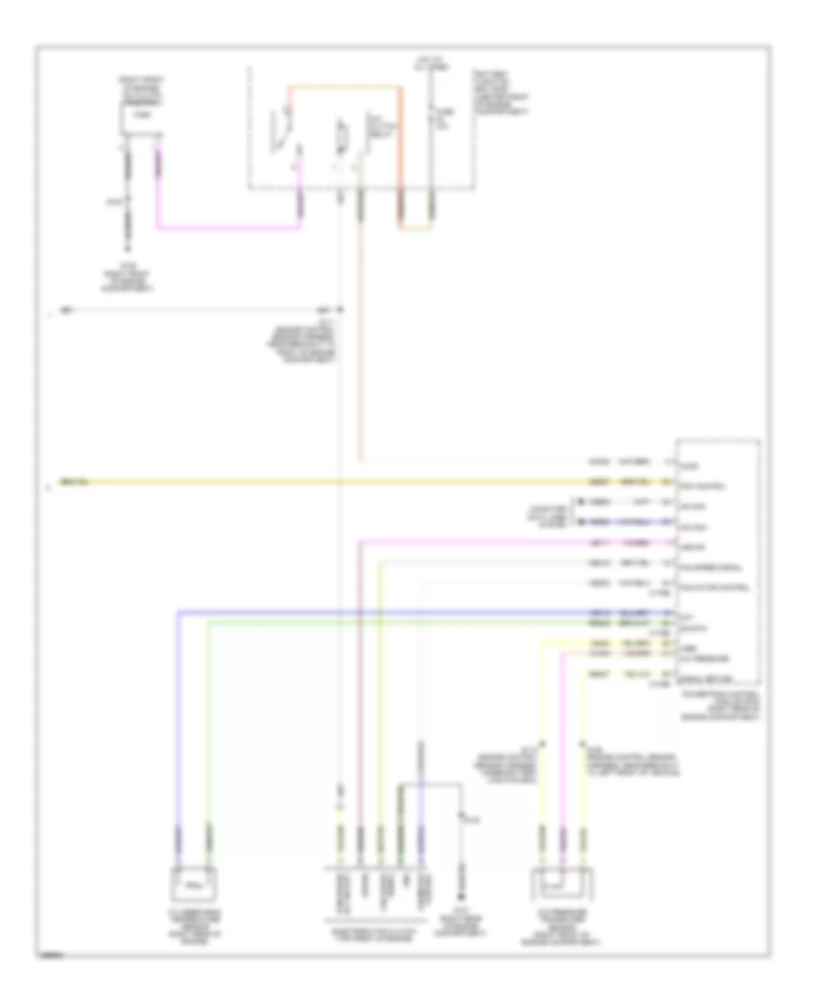 Automatic AC Wiring Diagram, without Auxiliary Climate Control (3 of 3) for Ford Expedition 2009