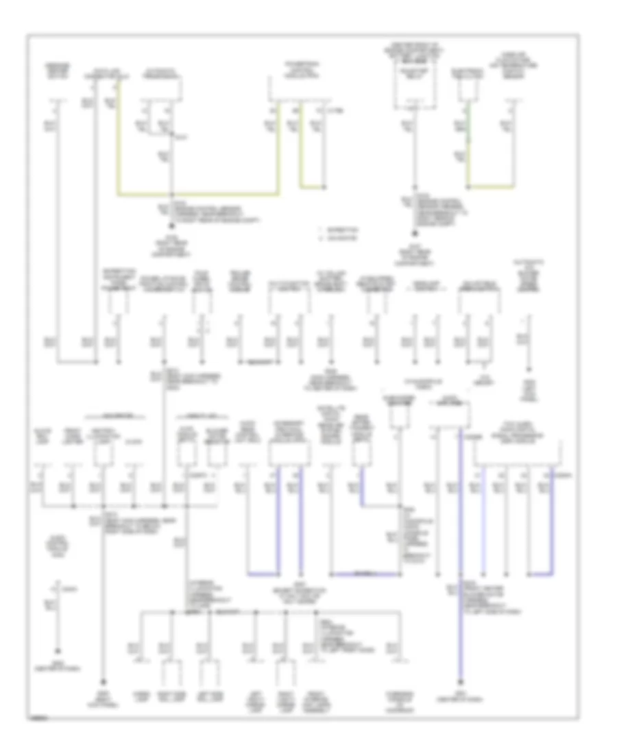 Ground Distribution Wiring Diagram 2 of 5 for Ford Expedition 2009