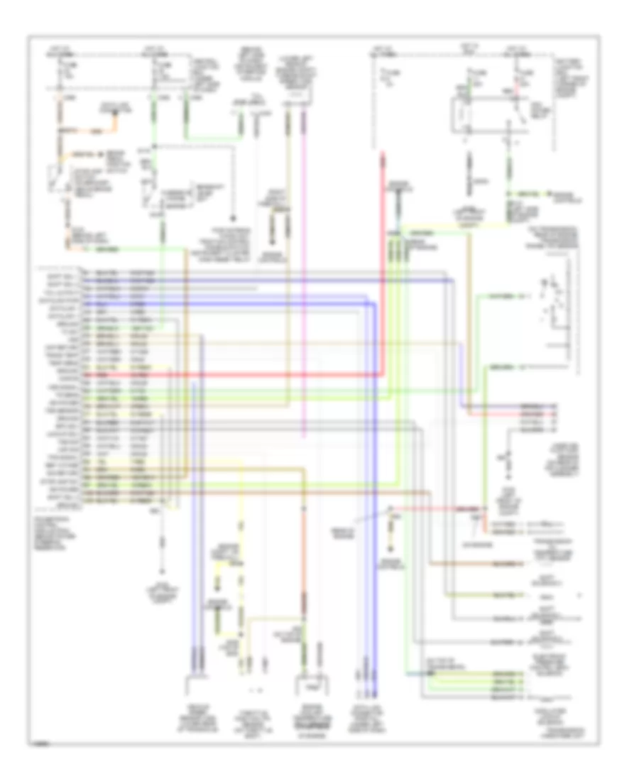2 5L A T Wiring Diagram for Ford Contour SVT 2000