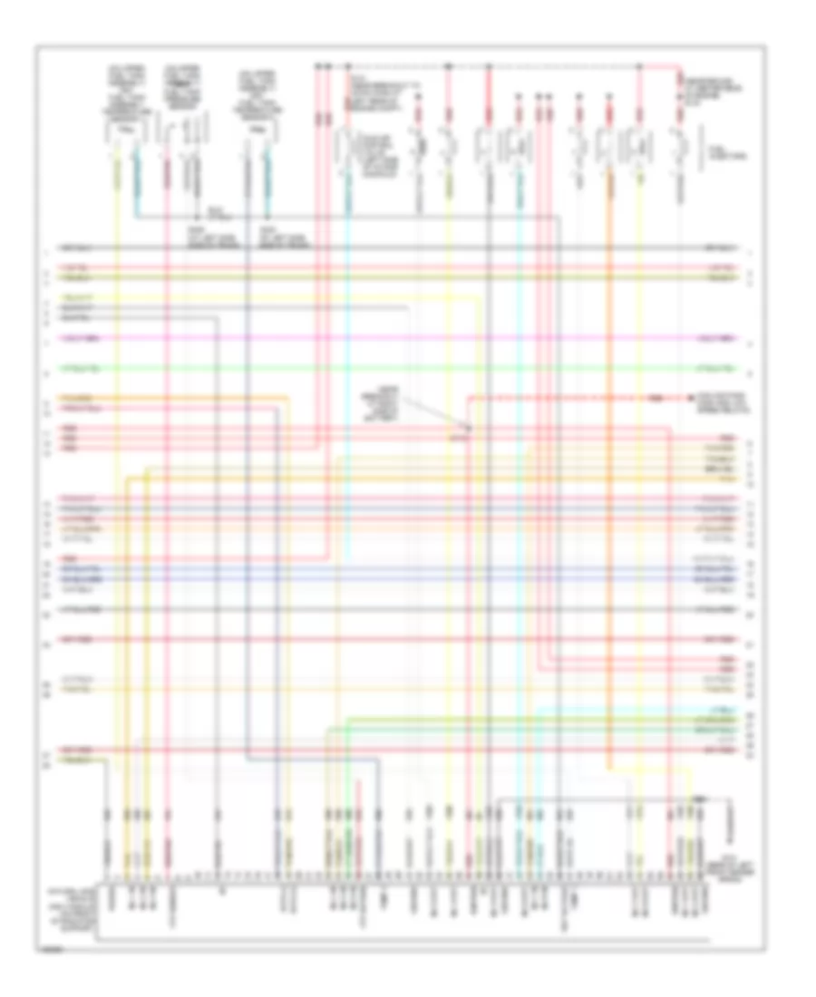 4.6L CNG, Engine Performance Wiring Diagrams (4 of 5) for Ford Crown Victoria LX 2002