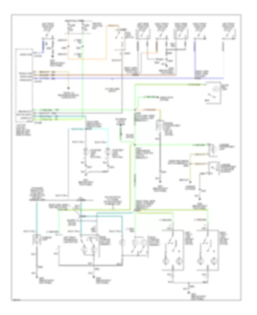 Courtesy Lamps Wiring Diagram for Ford Crown Victoria LX 2002
