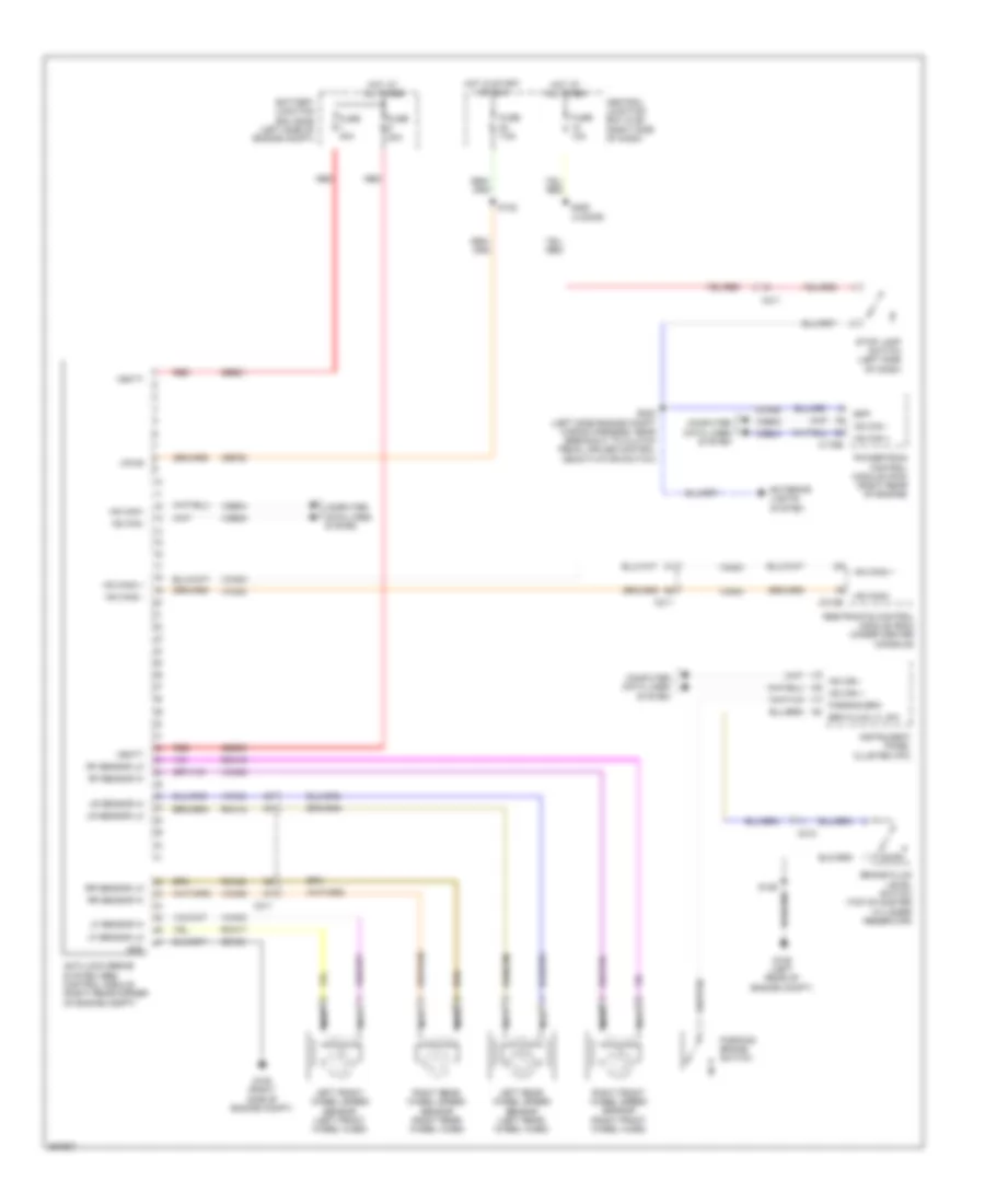 Anti lock Brakes Wiring Diagram for Ford Fiesta SE 2013