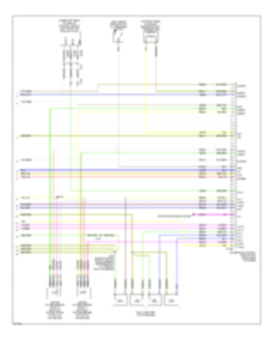 1.6L, Engine Performance Wiring Diagram (4 of 4) for Ford Fiesta SE 2013