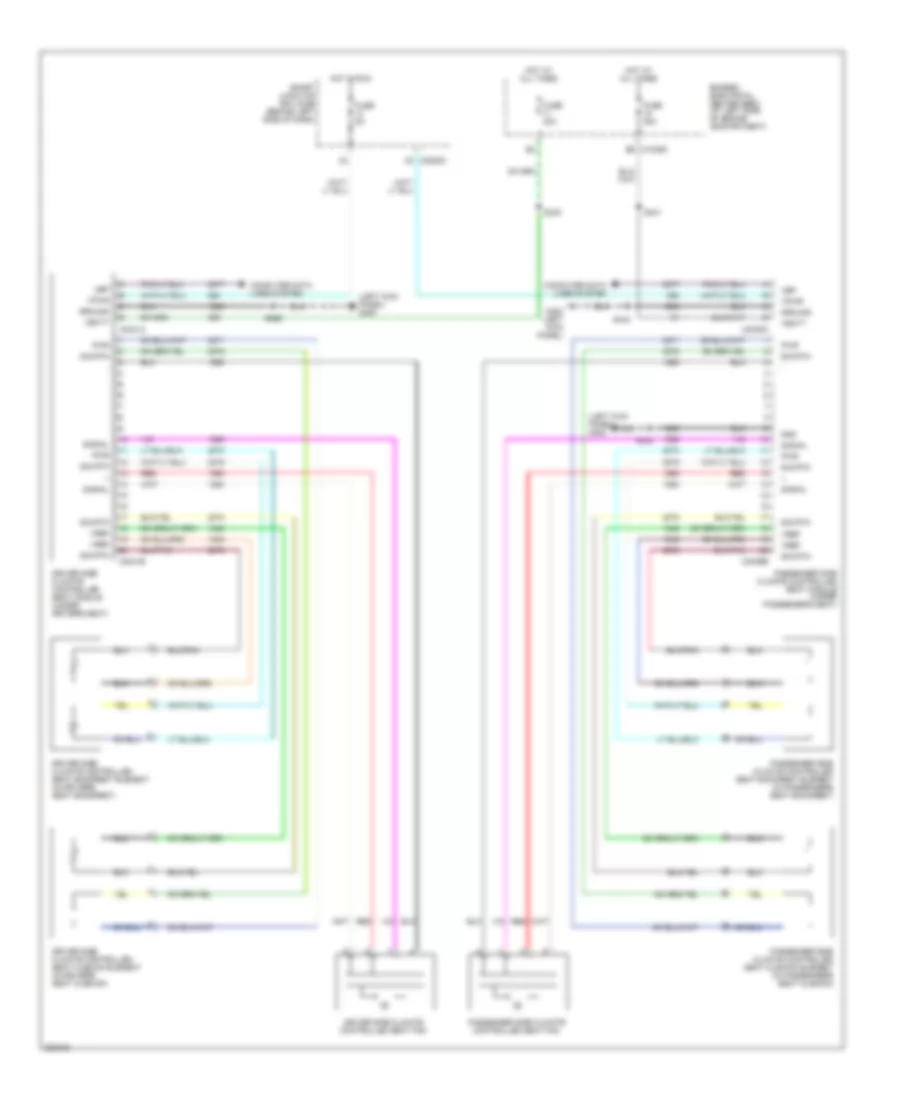 Climate Control Seats Wiring Diagram for Ford Freestar SE 2005