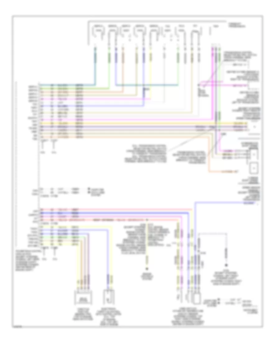 6 8L Transmission Wiring Diagram 1 of 2 for Ford Cutaway E350 Super Duty 2011