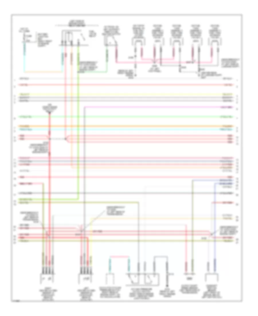 4.6L CNG, Engine Performance Wiring Diagrams (3 of 5) for Ford Crown Victoria 2000