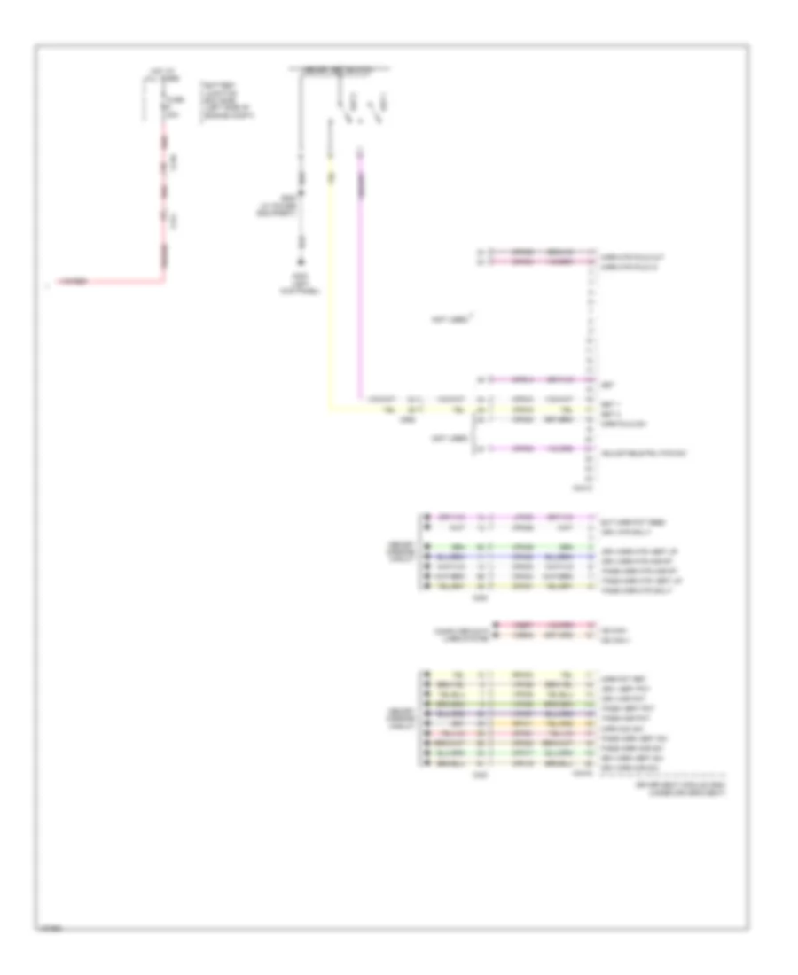 Driver s Memory Seat Wiring Diagram 2 of 2 for Ford F 450 Super Duty Platinum 2014