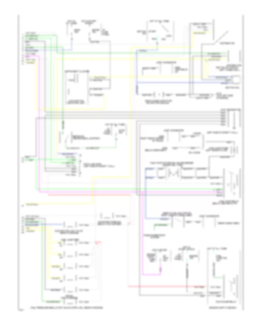 1.8L, Engine Performance Wiring Diagrams, AT (2 of 2) for Ford Escort 1994