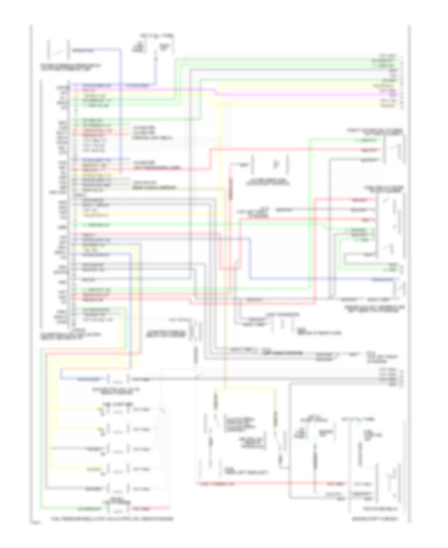1.8L, Engine Performance Wiring Diagrams, MT (1 of 2) for Ford Escort 1994