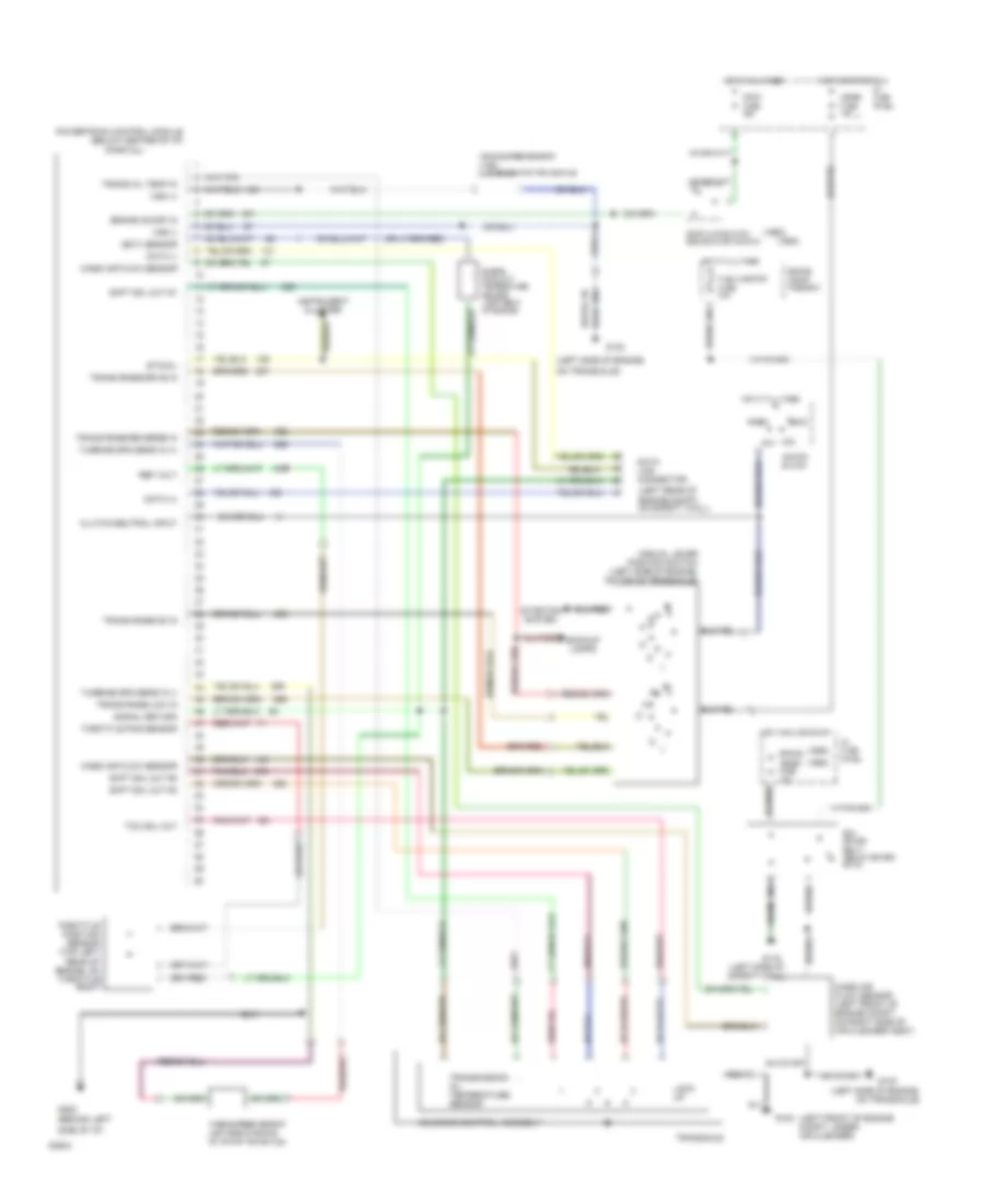 1 9L Transmission Wiring Diagram for Ford Escort 1994