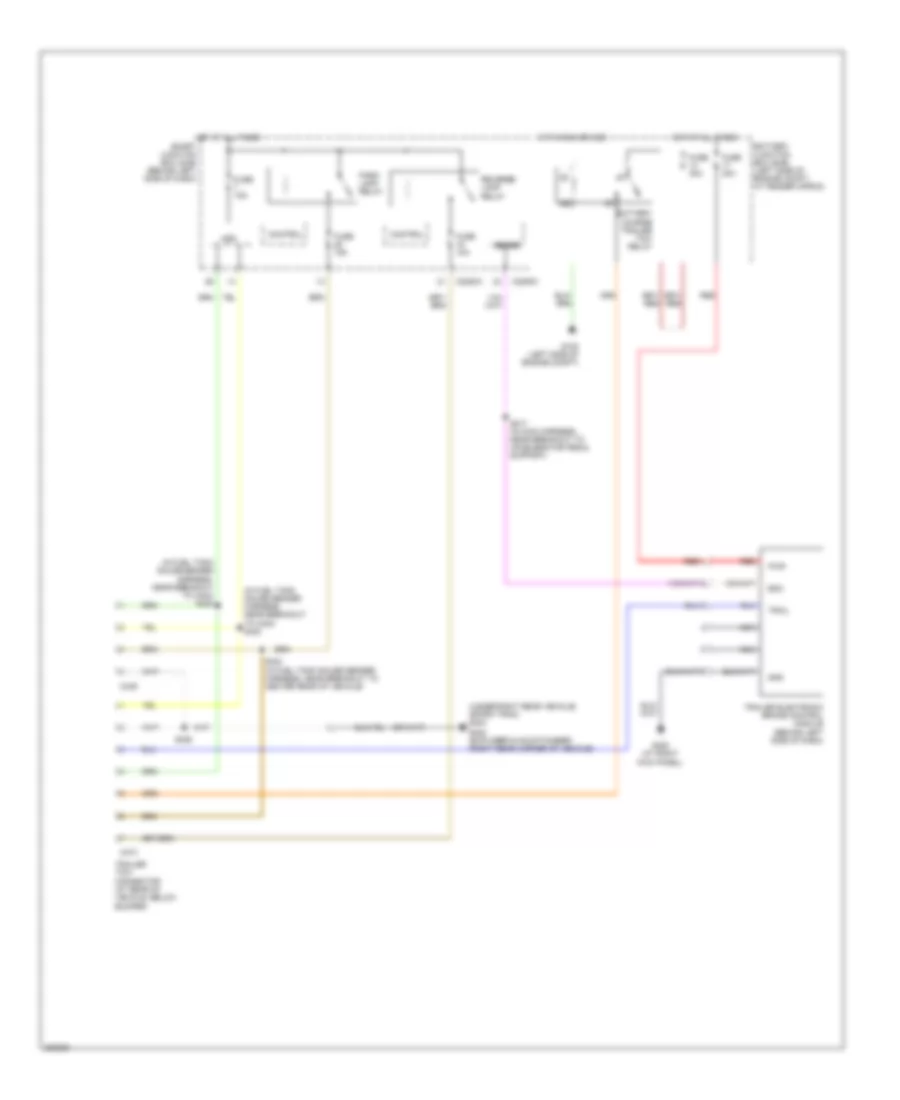 Trailer Tow Wiring Diagram, with Heavy Duty for Ford Explorer 2009