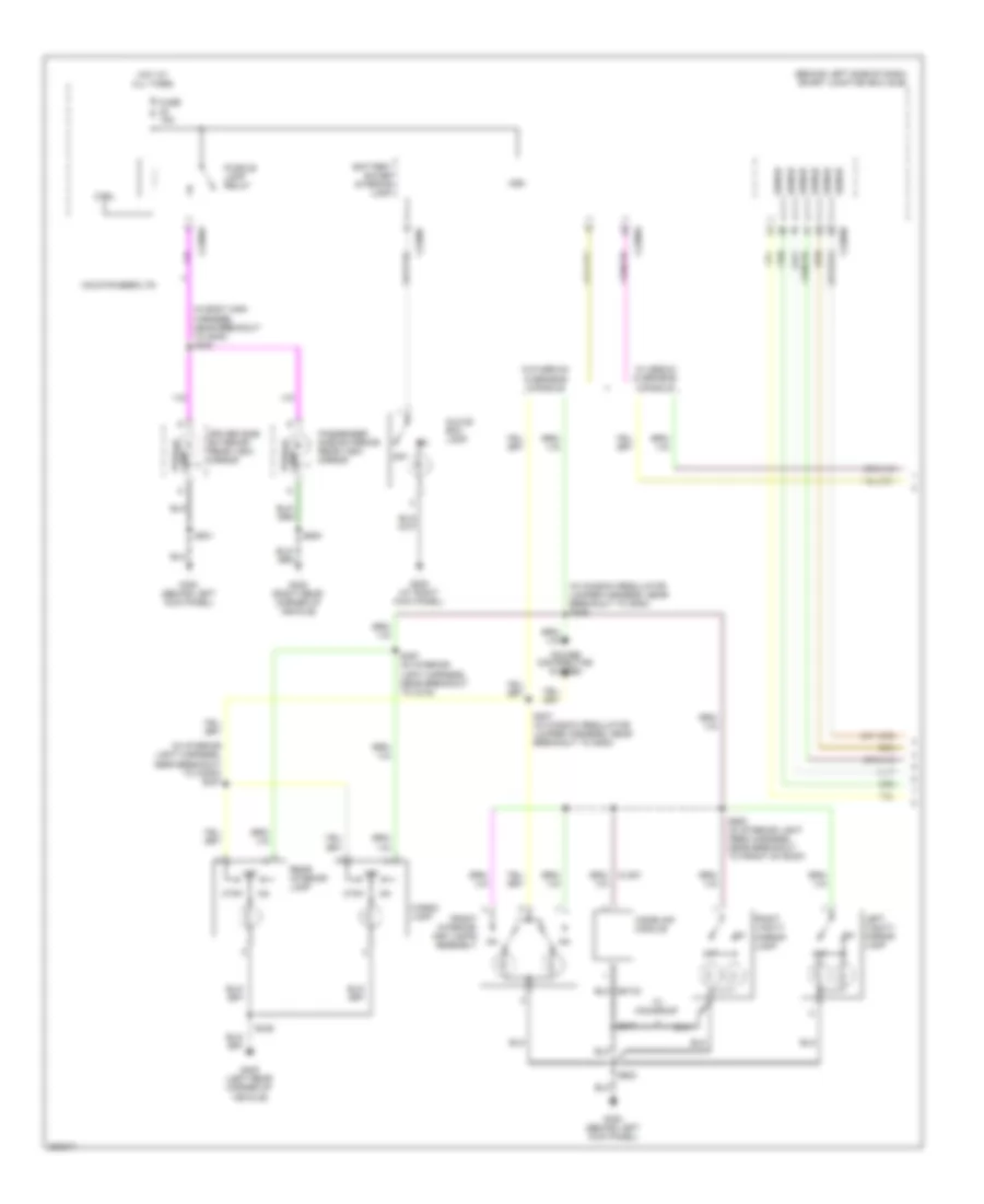 Courtesy Lamps Wiring Diagram 1 of 2 for Ford Explorer 2009