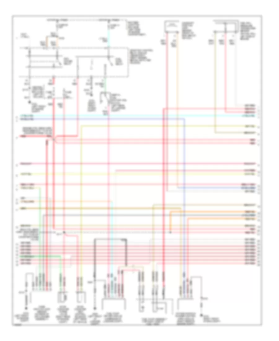 3 8L Engine Performance Wiring Diagram 2 of 3 for Ford Mustang Mach 1 2004