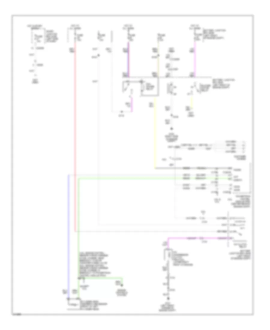 Manual A C Wiring Diagram with Stripped Chassis for Ford E450 Super Duty 2011