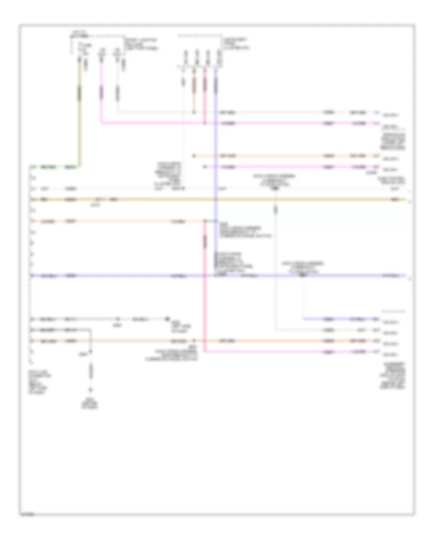 Computer Data Lines Wiring Diagram, without Stripped Chassis with Navigation (1 of 2) for Ford E450 Super Duty 2011