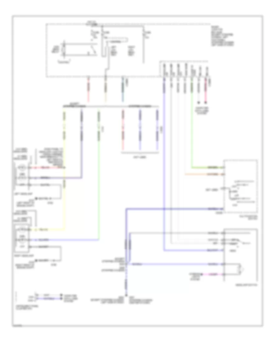 Headlights Wiring Diagram for Ford E450 Super Duty 2011
