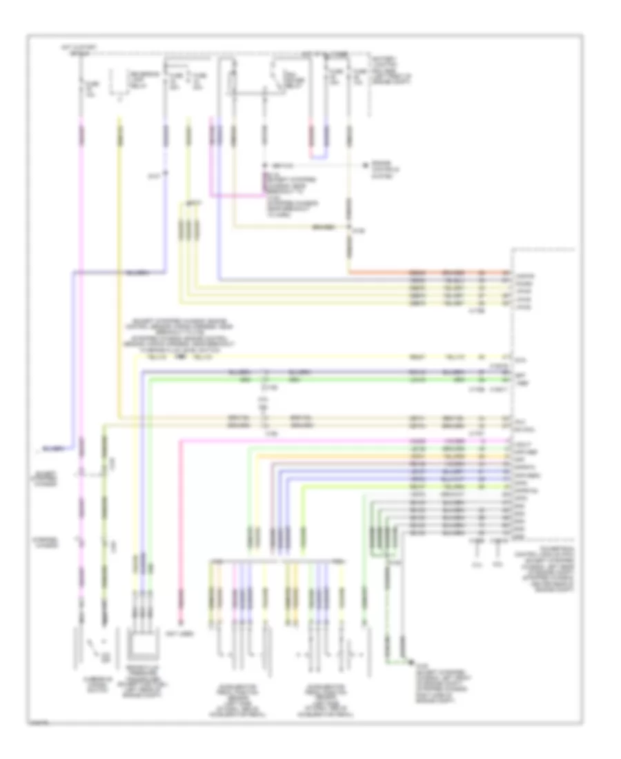 5.4L, Transmission Wiring Diagram, with Torqshift (2 of 2) for Ford E450 Super Duty 2011