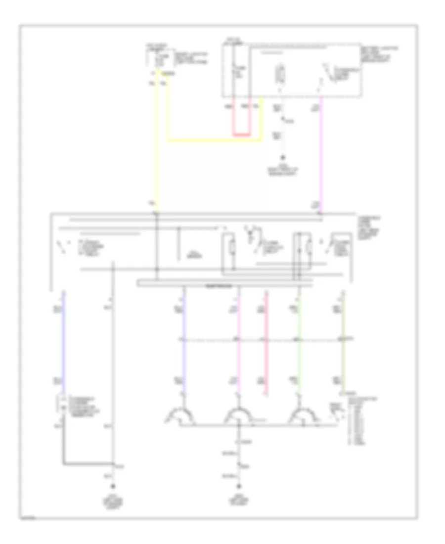 WiperWasher Wiring Diagram, without Stripped Chassis for Ford E450 Super Duty 2011