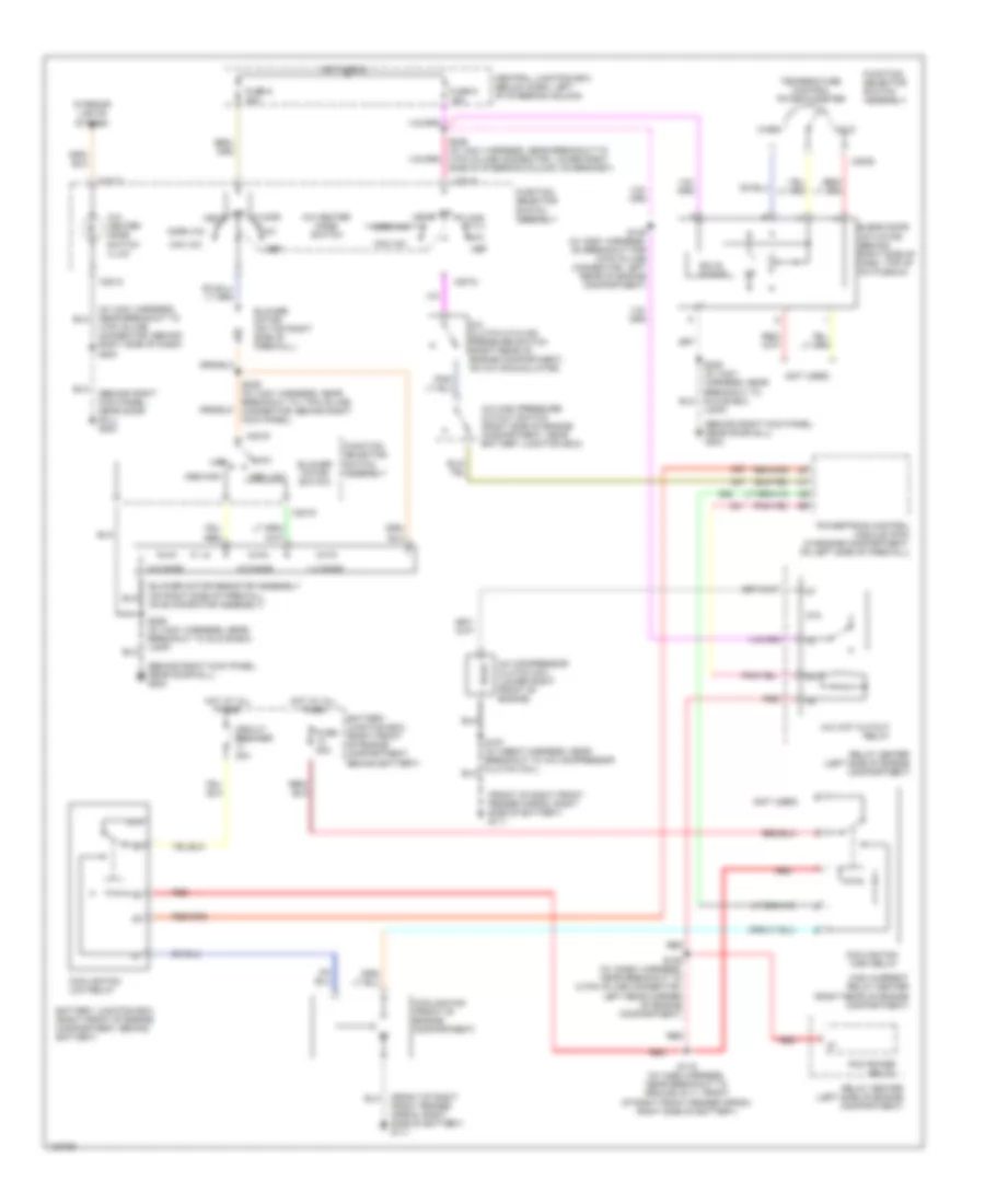 Manual A C Wiring Diagram for Ford Crown Victoria LX 2000