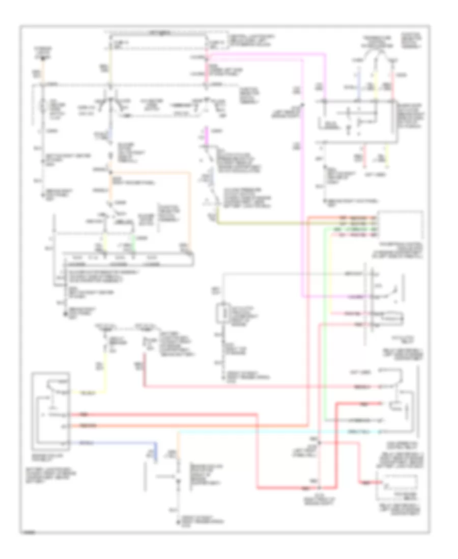 Manual AC Wiring Diagram for Ford Crown Victoria S 2002