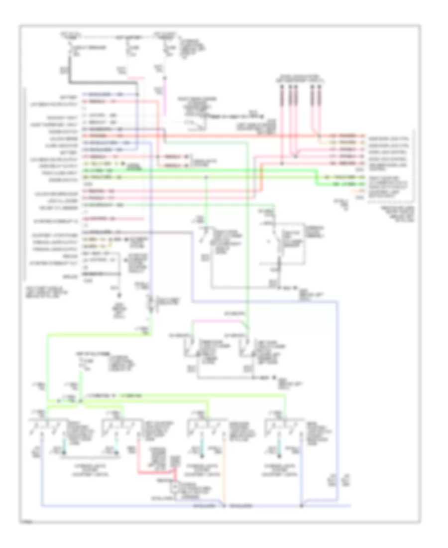 Anti theft Wiring Diagram for Ford Econoline E150 1996