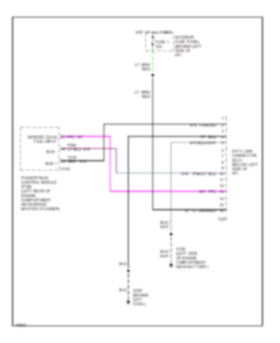 4 9L Computer Data Lines for Ford Econoline E150 1996