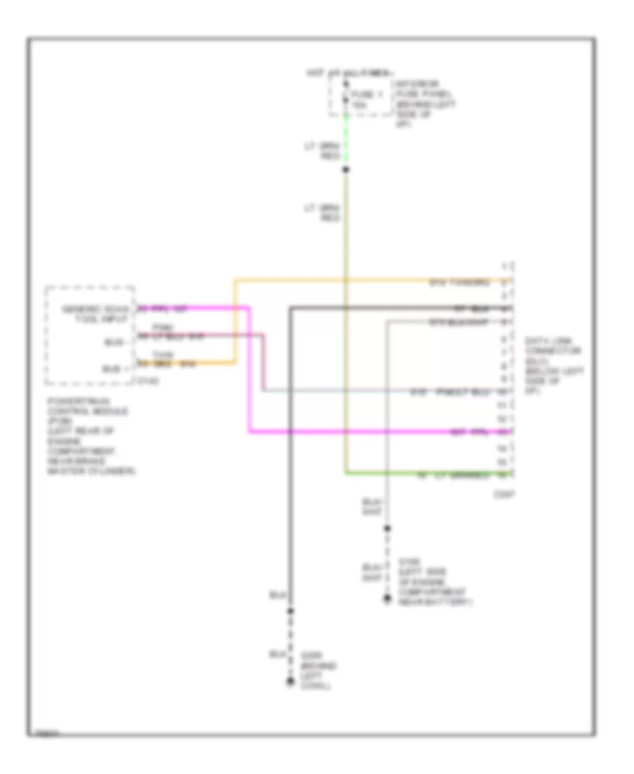 5 8L Computer Data Lines Federal under 8600 GVW  Calif for Ford Econoline E150 1996