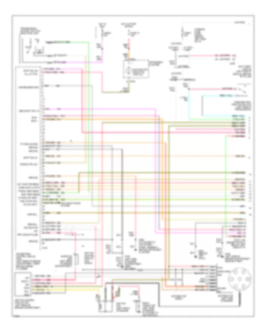 4 9L Engine Performance Wiring Diagrams 1 of 4 for Ford Econoline E150 1996