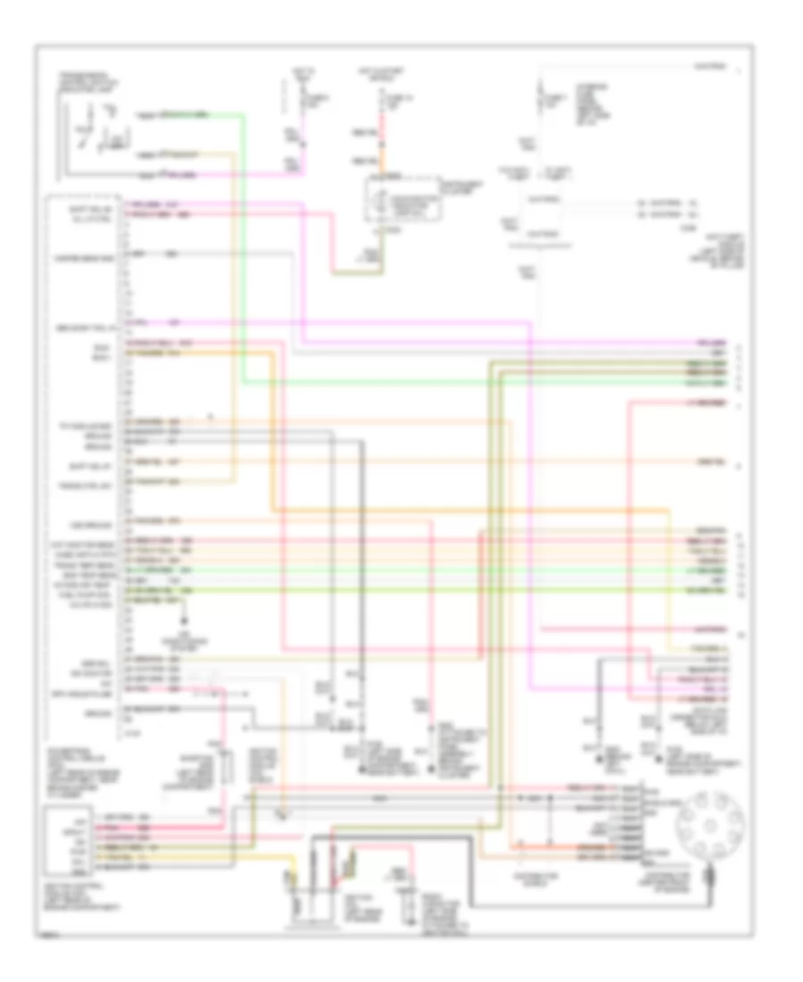 5 8L Engine Performance Wiring Diagrams Federal under 8600 GVW  Calif  1 of 4 for Ford Econoline E150 1996