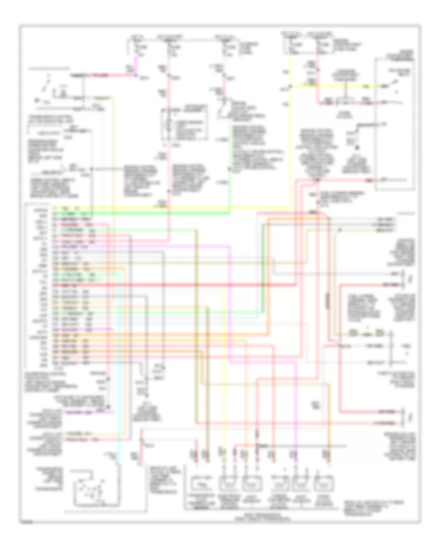 5 8L Transmission Wiring Diagram Federal over 8600 GVW for Ford Econoline E150 1996