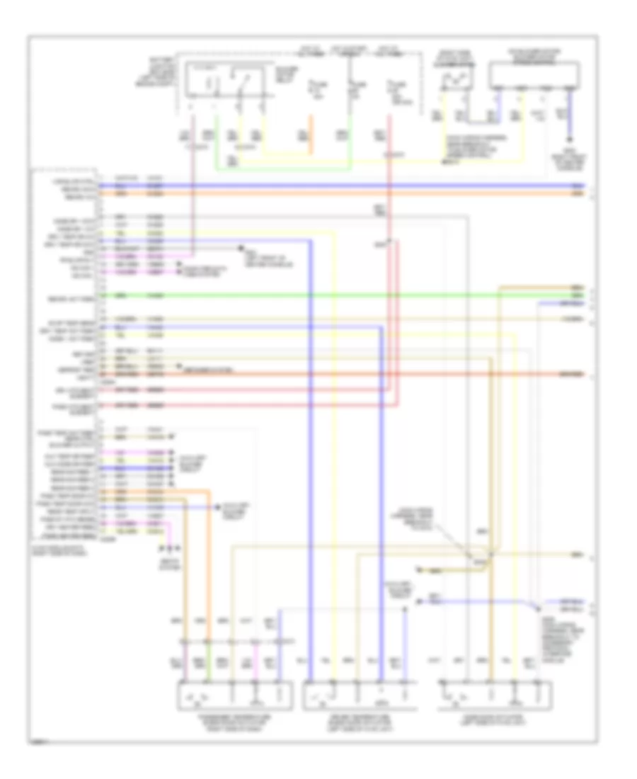 Automatic A C Wiring Diagram 1 of 4 for Ford Flex Limited 2013