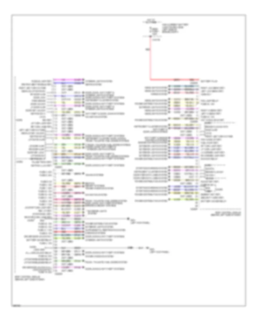 Body Control Modules Wiring Diagram (2 of 2) for Ford Flex Limited 2013