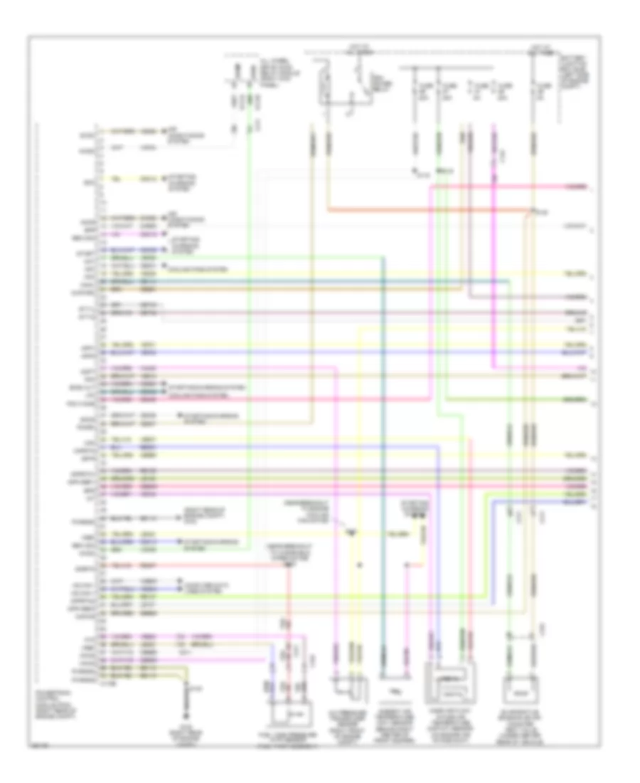 3 5L Engine Performance Wiring Diagram 1 of 6 for Ford Flex Limited 2013