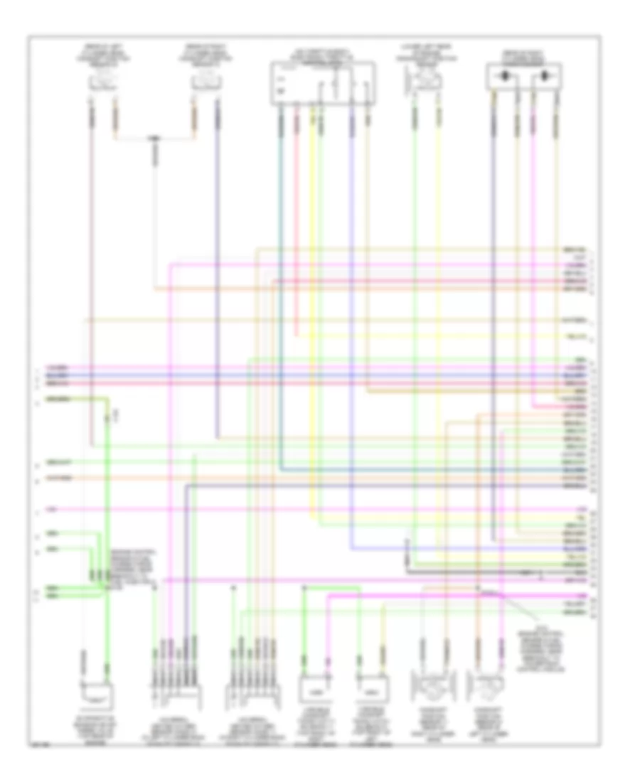3.5L, Engine Performance Wiring Diagram (5 of 6) for Ford Flex Limited 2013