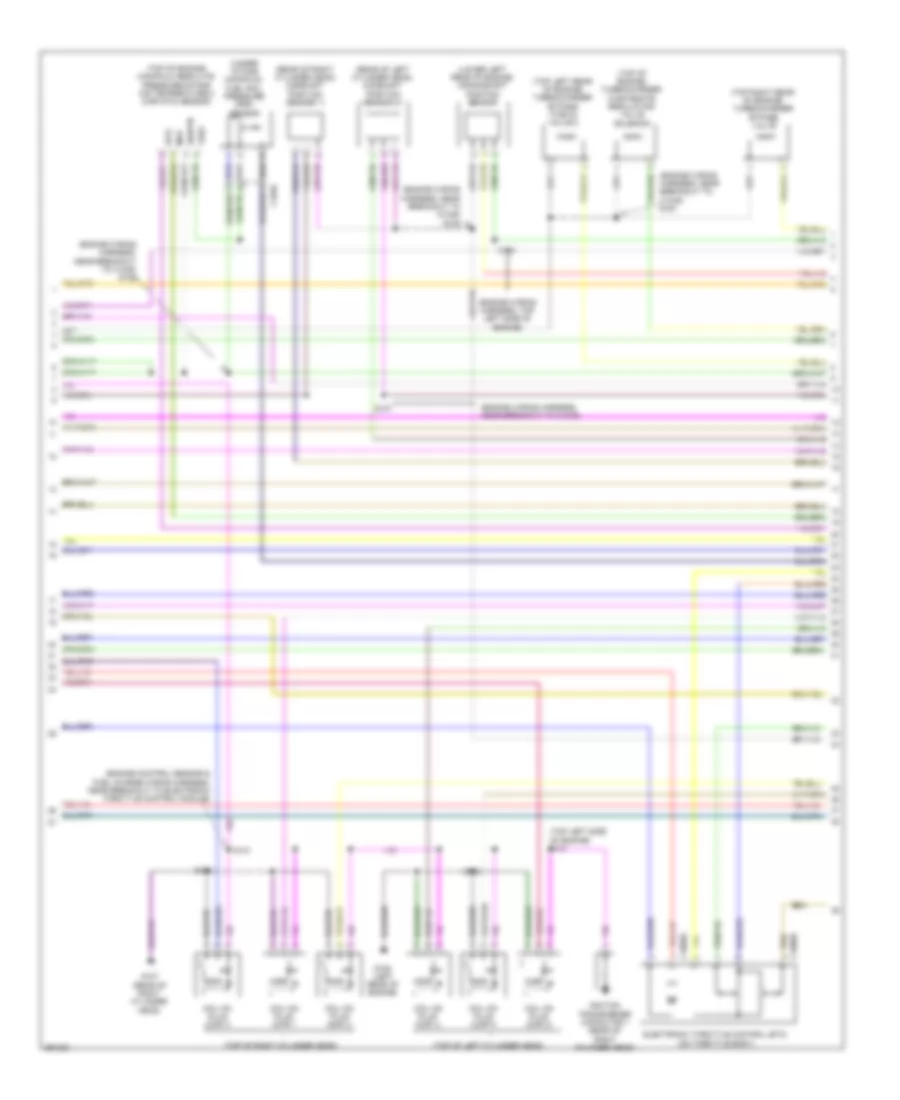 3.5L Twin Turbo, Engine Performance Wiring Diagram (6 of 7) for Ford Flex Limited 2013